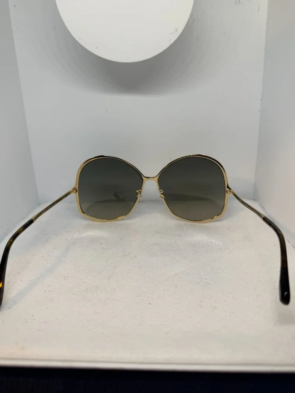Marc Jacobs 621/S Gold Black Metal Sunglasses 62-13-145 KS6DX Dark Gray Lens